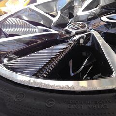 シトロエンDS4《純正》19インチ８J　中古タイヤ・ホイール4本【引取限定】