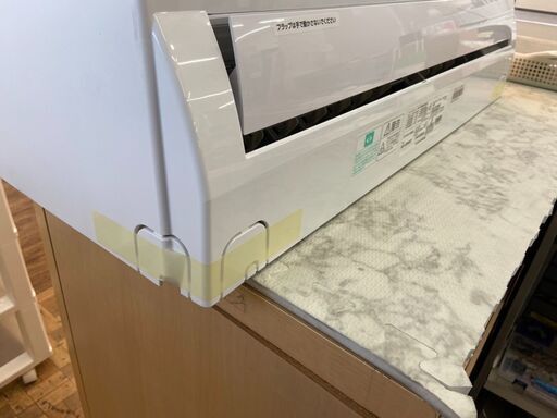 取付込☆福岡市 エアコン 10畳～ 白くまくん RAS-AJ28H 100V 予約中 取付