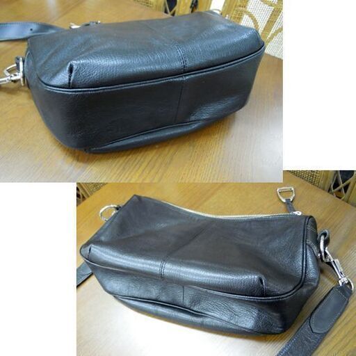 SOMES SADDLE ショルダーバッグ 本革 黒色系ワンショルダー 