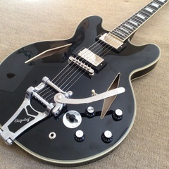 軽量　Epiphone Shinichi Ubukata ES-355 ver.02 Ebony 生形 真一シグネイチャーモデル