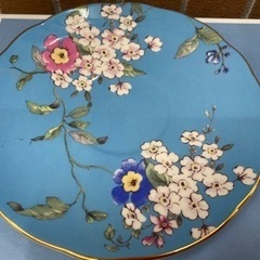 【愛品館 江戸川店】WEDGWOOD ワンダーラスト アップルブロッサム&ミッドナイトクレーン ティーカップ&ソーサー ID:102-026979-007