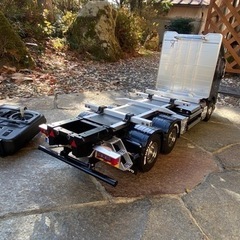 タミヤ 1/14 ボルボ 木材運搬車 プロフィアキャビン付き。☆日曜