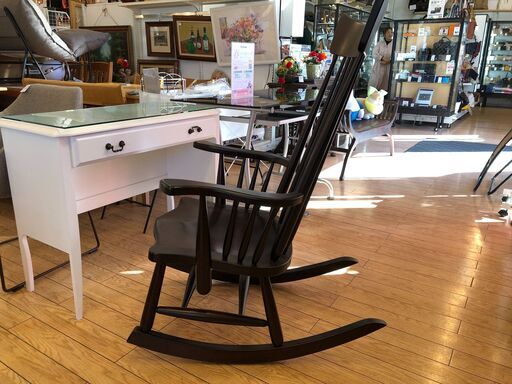 松本民芸 ロッキングチェアー 職人名[周]【トレファク桶川】 - チェア 