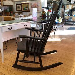 松本民芸 ロッキングチェアー 職人名[周]【トレファク桶川】