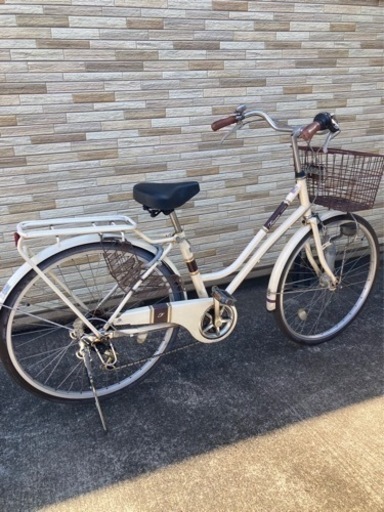 中古自転車 6段変速 26インチ LEDオートライト 軽整備済み 防犯登録対応 町田市 相模原市 TG02