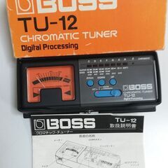 BOSS   CHROMATIC TUNER   TU-12【中...