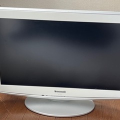 パナソニック22型テレビ（コネクタ、取説、リモコン付き）