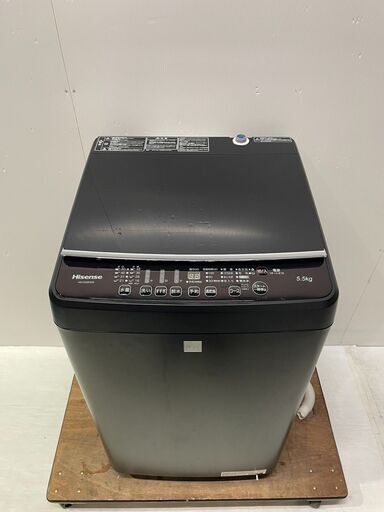 Hisense2017年製5.5㎏洗濯機（分解清掃済み！）（福岡市内配達、設置