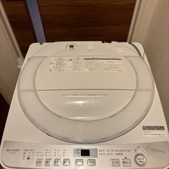 洗濯機　SHARP  2020年製　7kg