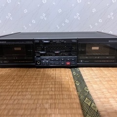 ダブルカセットデッキ pioneer t-9090
