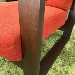 【source】お値下げ中！1人掛けソファとオットマンセット