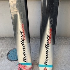 3/10まで値下げフィッシャー バウンドレスクラウン テレマークスキー2組SET