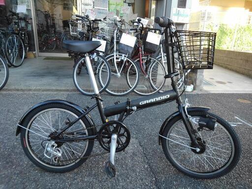 中古自転車3224 前後タイヤ新品！ 20インチ ギヤなし ダイナモ