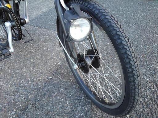 中古自転車2874 前後タイヤ新品！ 折り畳み 20インチ 6段ギヤ