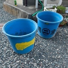 浜松市　プラスチック桶