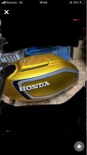 cb250t、cb250n、cb400n 外装(タンク、サイドカバー)セット