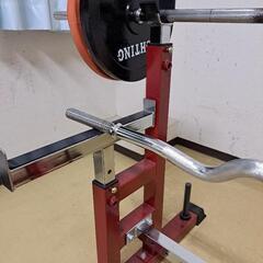 ✨ベンチプレス プレート、ラック シャフト