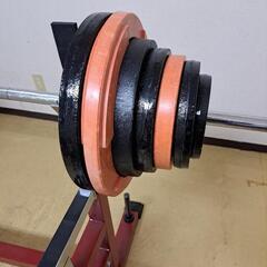 ✨ベンチプレス プレート、ラック シャフト