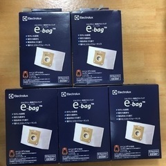 Electrolux e-bag 5箱（1箱開封済）