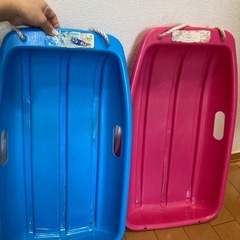 草ソリ　ピンク　ブルー2個セット