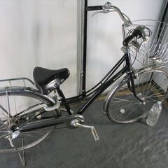 Ｄ259★限定特価　整備済み★ブリヂストン　ロココ　ブラック　★ 中古自転車 【27インチ】