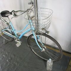 Ｄ260　★限定特価　整備済み★ブリヂストン　ロココ　ブルー★ 中古自転車 【27インチ 】
