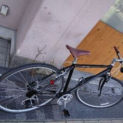 WEEKEND BIKES[ウィークエンドバイクス]700c クロスバイクス アルミ/7speed/ブラック