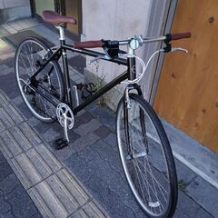 WEEKEND BIKES[ウィークエンドバイクス]700c クロスバイクス アルミ/7speed/ブラック