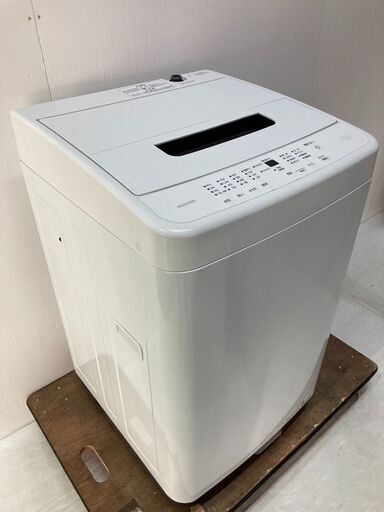 IRISOHYAMA2022年製5.0Kg洗濯機（分解清掃済み！）（福岡市内配達、設置無料）6ヶ月保証付き！（JM-66）
