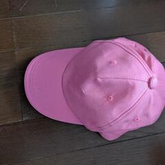ピンク帽子