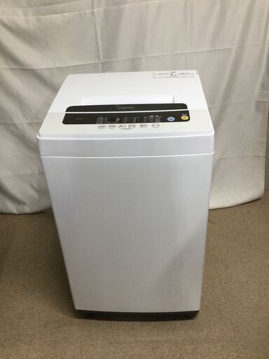 【北見市発】アイリスオーヤマ IRIS OHYAMA 全自動洗濯機 IAW-T501 2018年製 5.0kg (E2355wY)