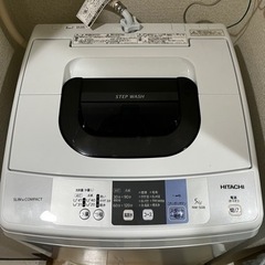 HITACHI ステップウォッシュ　洗濯機　