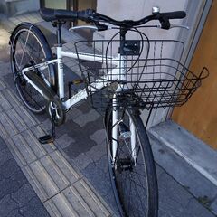 OFFICEPRESS TR[オフィスプレス トレッキング]700c クロスバイク 7speed/LEDオート/ホワイト