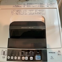 HITACHI洗濯機　6kg