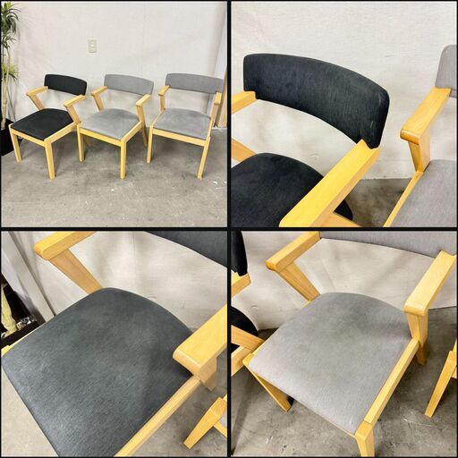 15616 ナフコ ダイニングテーブル 椅子3脚 ◇大阪市内・東大阪市他 5,000円以上ご購入で無料配達いたします！◇ ※京都・高槻・枚方方面◇ 神戸・西宮・尼崎方面◇奈良方面、大阪南部方面 それぞれ条件付き無料配送あり！ - ダイニングセット
