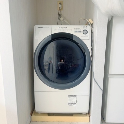 シャープドラム洗濯機　ES-S7b 2017年製