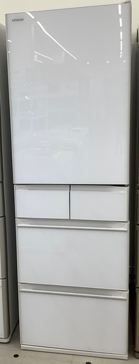 HITACHI 5ドア冷蔵庫 R-HWS47K 2020年製