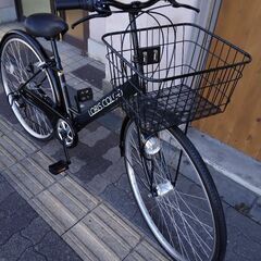 LORIS.COLGO[ロリス コルゴ]27吋 シティーサイクル 外装6段/LEDオート/ブラック