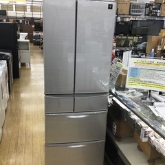 #C-63【ご来店頂ける方限定】SHARPの6ドア冷凍冷蔵庫です
