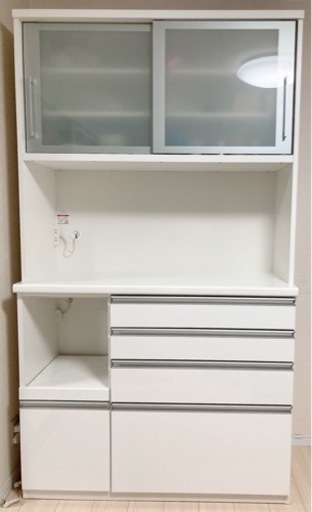 食器棚　カップボード　ホワイト