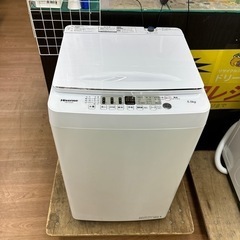 Hisence 洗濯機　HW-E5504 2022年製