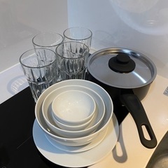 新生活　食器・グラス・鍋セット　IKEA