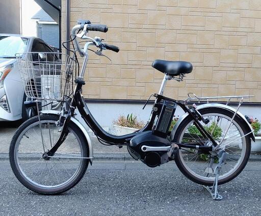 値下げしました！電動アシスト自転車　ヤマハPAS SION ブラウン　20インチ　バッテリー8.7Ah 充電器付き