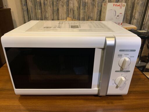 管K-99【愛知県一宮市から】【近隣配送可能です。】YAMAZEN 山善製　シンプル機能電子レンジ　60Hz専用　JRB-177-WH 白　取り扱い説明書・元箱付き　西日本地域対応　2022年製