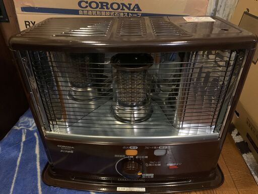 管K-100【愛知県一宮市から】【平日もお渡しできます！】コロナ CORONA 自然通気形解放式石油ストーブ　RX-2920WY-M 木目調　取り扱い説明書付き　2020年製