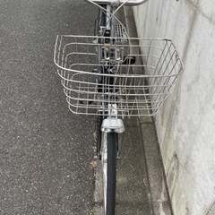 ママチャリ26インチ「電池の要らないアシストギア」車庫保管　内装３段変速  フリーパワー