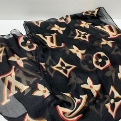 LOUIS VUITTON ルイ・ヴィトン スカーフ シルク 100% 品番M76916 正規