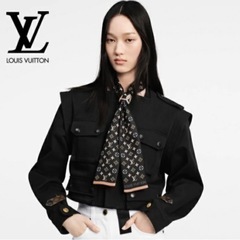 LOUIS VUITTON ルイ・ヴィトン　スカーフ　バンドー　ヴィヴィエンヌ アンド ビヨンド　シルク 100% ノワール　リバーシブル　品番M78132 新品同様　正規直営