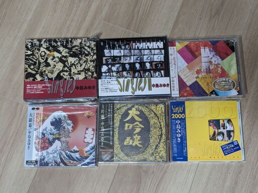 中島みゆき　ＣＤ６セット
