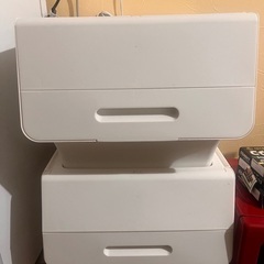 収納ボックス　４つ　ホワイト